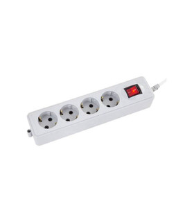چهار خانه ارت دار مغزی سرامیکی پارت الکتریک 4 socket ceramic power strip Part Electric