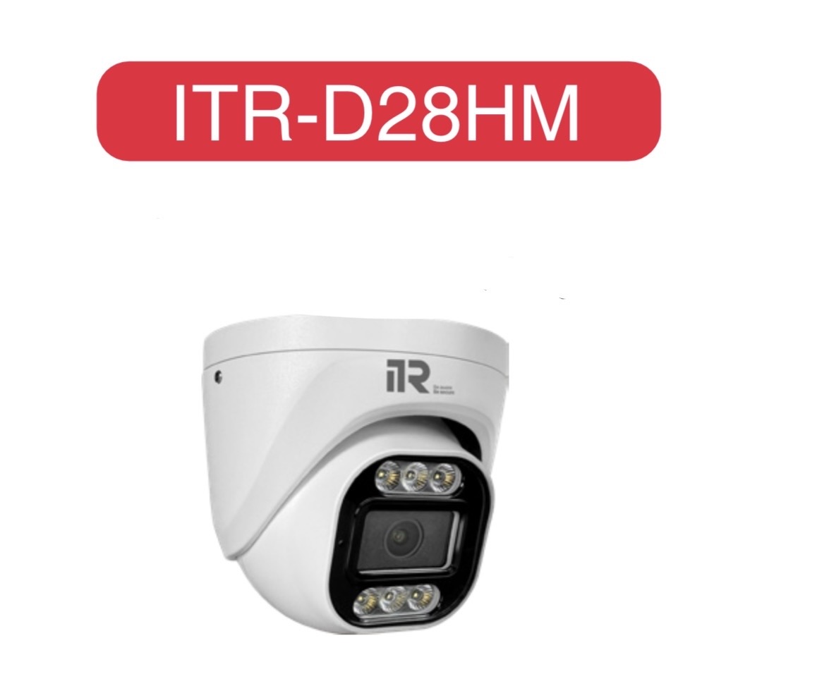 دوربین مداربسته دام فلزی ITR-D28HM با دید در شب رنگی و میکروفون