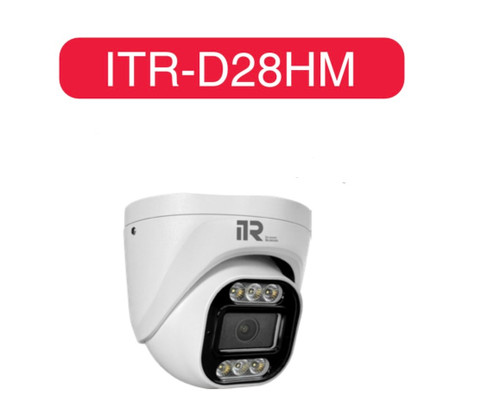 دوربین مداربسته دام فلزی ITR-D28HM با دید در شب رنگی و میکروفون