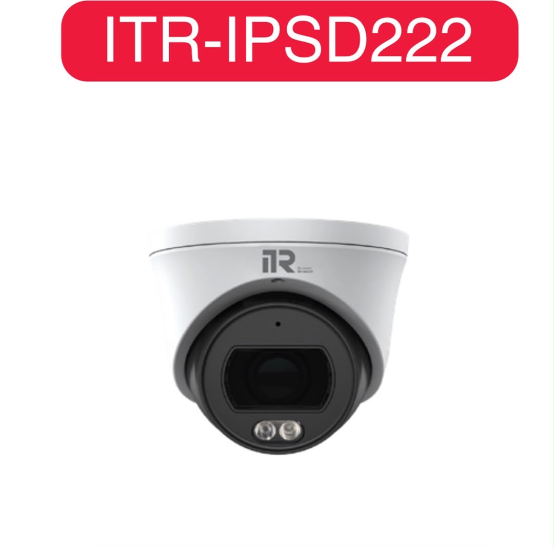 دوربین مداربسته دام IP مدل ITR-IPSD222 رزولوشن ۲ مگاپیکسل با PoE و میکروفون