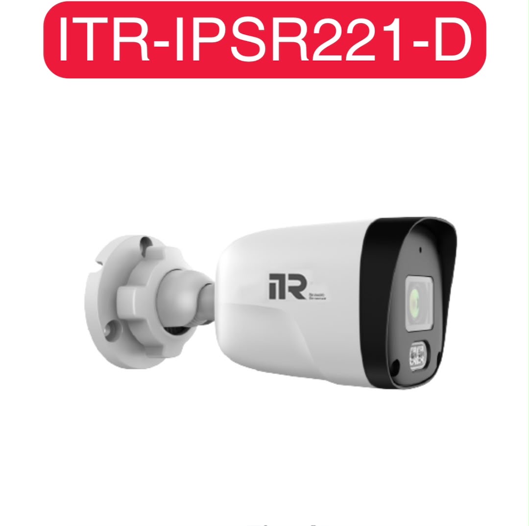 دوربین بالت تحت شبکه ITR-IPSR221-D با قابلیت Dual Light، میکروفون داخلی و استاندارد IP67
