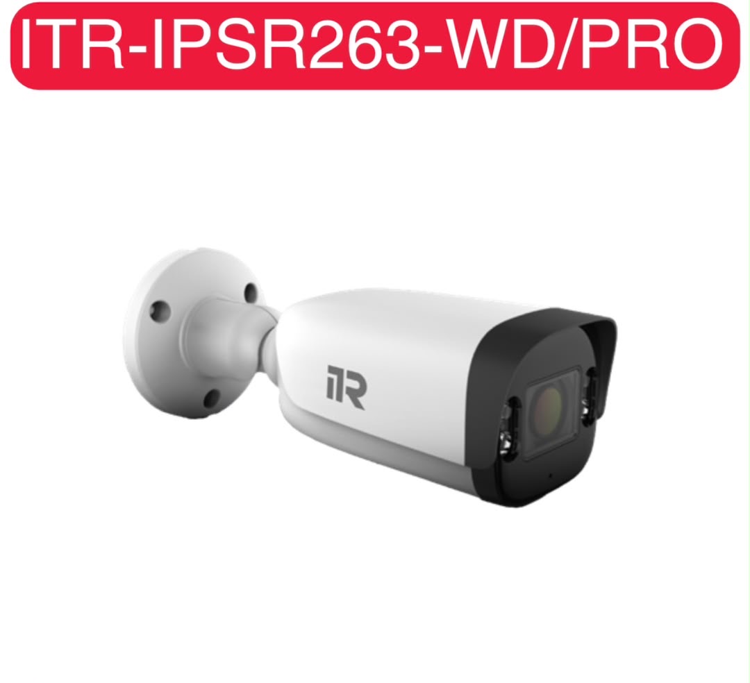 دوربین بالت تحت شبکه ITR-IPSR263-WD/PRO با قابلیت دید در شب رنگی، ۱۶ قابلیت VCA و بدنه فلزی