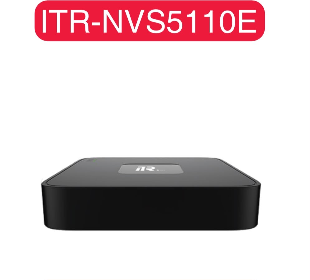 دستگاه ضبط کننده NVR ده کانال مدل ITR-NVS5110E با قابلیت ضبط 6 مگاپیکسل و پشتیبانی از هارد 8 ترابایت