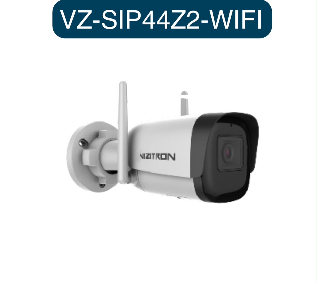 دوربین بالت وایرلس ویزیترون مدل VZ-SIP44Z2-WIFI کیفیت 2MP، دید در شب ۵۰ متر و پشتیبانی از رم ۵۱۲ گیگ