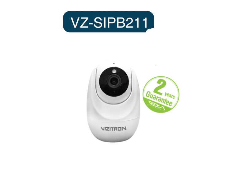 دوربین بیسیم ویزیترون مدل VZ-SIPB211 با قابلیت مکالمه دوطرفه و تعقیب خودکار