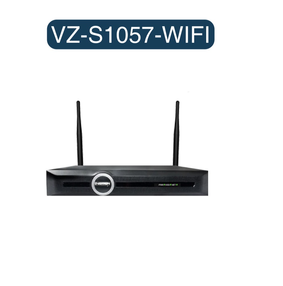 دستگاه NVR وای‌فای ویزیترون مدل VZ-S1057-WIFI ضبط 6MP و اتصال دوربین تا 50 متر