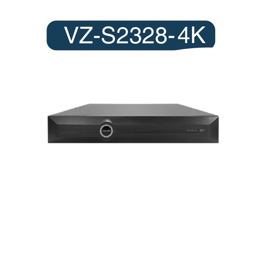 دستگاه ضبط کننده تصویر 32 کانال VIZITRON مدل VZ-S2328-4K | NVR تحت شبکه تا 8MP | هارد 10TB | اپ Arian